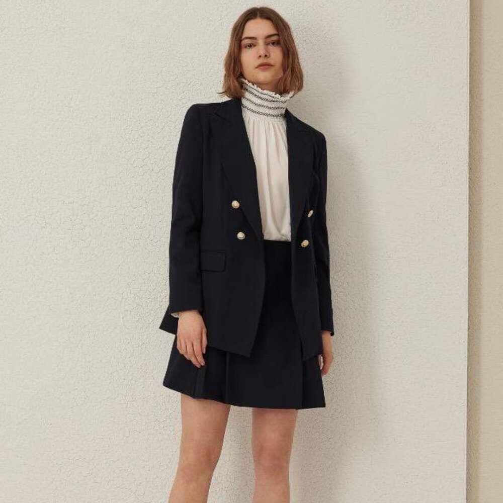 MARELLA S TARANTO Navy Blazer - Picture 11 of 12